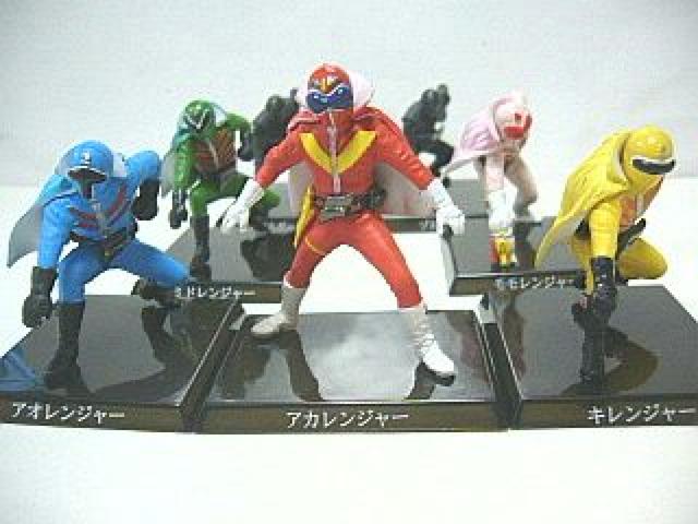 【ゴレンジャー+ゾルダー】ヒーローフィギュア7種セット < ホビー  【ゴレンジャー+ゾルダー】ヒーローフィギュア7種セット < ホビーの