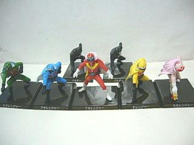 【ゴレンジャー+ゾルダー】ヒーローフィギュア7種セット < ホビー  【ゴレンジャー+ゾルダー】ヒーローフィギュア7種セット < ホビーの