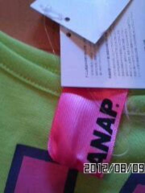 ★ANAP★超カワ★ネオンカラーロゴチュニックT★NG★ < ブランド  ★ANAP★超カワ★ネオンカラーロゴチュニックT★NG★ < ブランドの