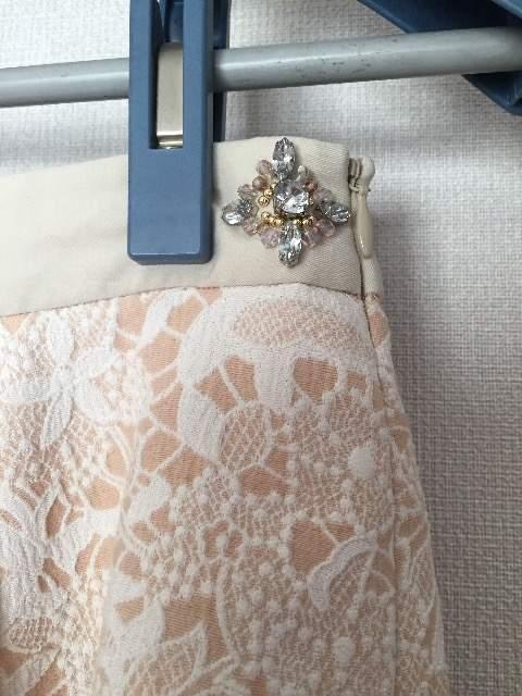 美品ジルバイジルスチュアート ビジューフレアスカート < ブランド  美品ジルバイジルスチュアート ビジューフレアスカート < ブランドの