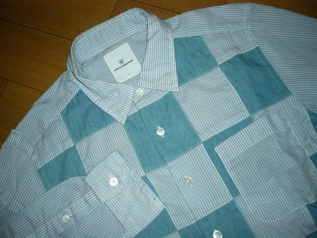 uniform experimentパッチワークシャツ1ソフネットSOPHNET.薄手 < ブランド  uniform experimentパッチワークシャツ1ソフネットSOPHNET.薄手 < ブランドの
