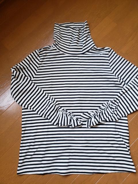 ☆新品☆マタニティ☆タートルシャーリング長袖カットソーTシャツ☆L < 女性ファッション  ☆新品☆マタニティ☆タートルシャーリング長袖カットソーTシャツ☆L  < 女性ファッションの