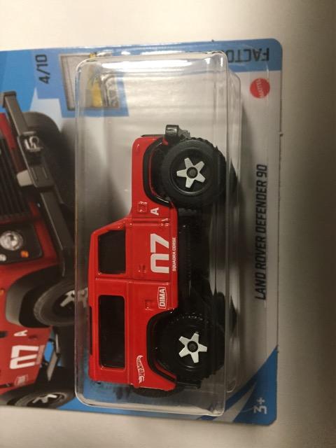 ホットウィール・ランドローバー ディフェンダー90 赤(他も < ホビー  ホットウィール・ランドローバー ディフェンダー90 赤(他も < ホビーの