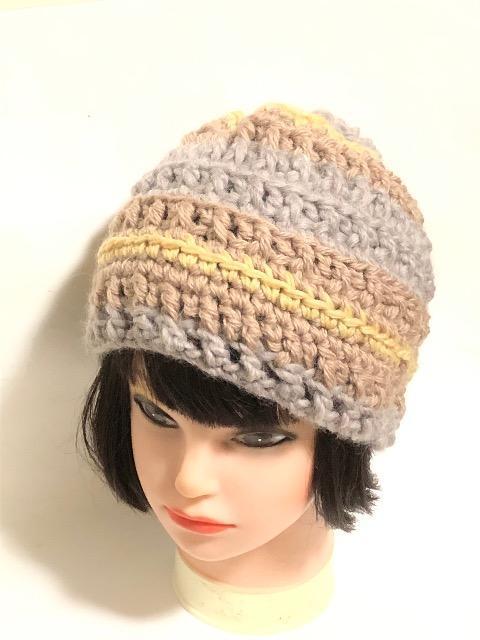 新品〈毛糸の帽子〉ハンドメイド(手編み帽子)レディース < 女性ファッション  新品〈毛糸の帽子〉ハンドメイド(手編み帽子)レディース  < 女性ファッションの