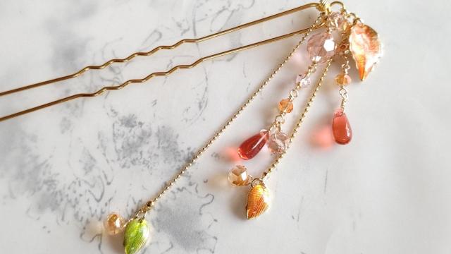 *秋葉のかんざし*24036 < 女性ファッション  *秋葉のかんざし*24036 < 女性ファッションの