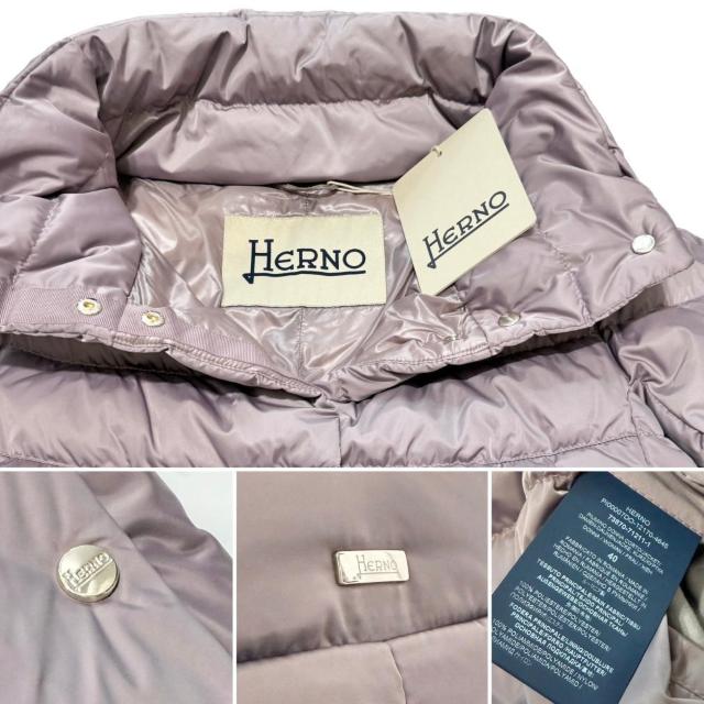 新品ヘルノHERNOハイカラー袖ボタン ダウンジャケット ハ < ブランド 新品ヘルノHERNOハイカラー袖ボタン ダウンジャケット ハ < ブランドの