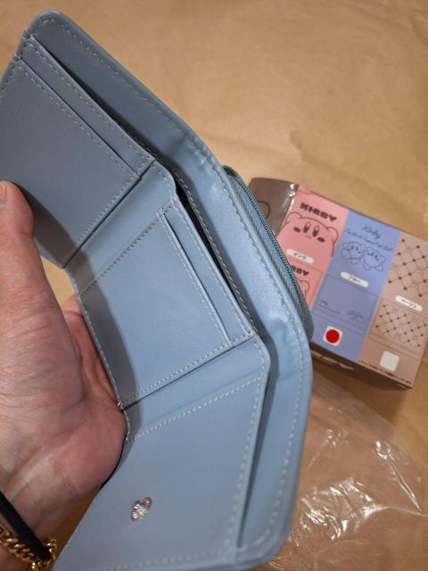 No.8 新品★非売品「カービィ」ブルー系の可愛い〜お財布 < 女性ファッション  No.8 新品★非売品「カービィ」ブルー系の可愛い〜お財布 < 女性ファッションの