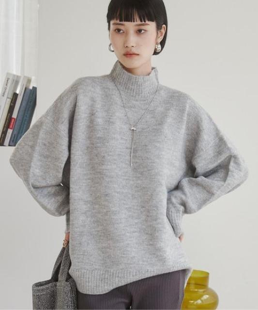 ANGIEオーバーサイズ ハイネック ニットプルオーバー < 女性ファッション  ANGIEオーバーサイズ ハイネック ニットプルオーバー  < 女性ファッションの