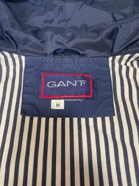 ビンテージ90's●GANT ガント ブルゾン アウター シェルパーカー コットン100% サイズ:M カラー:ネイビー < 男性ファッション ビンテージ90's●GANT ガント ブルゾン アウター シェルパーカー コットン100% サイズ:M カラー:ネイビー < 男性ファッションの