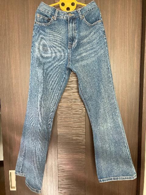 sugar spoonフレアジーンズ/season reason by Lin&Redストライプシャツ/ベスト(おまけ) < ブランド sugar spoonフレアジーンズ/season reason by Lin&Redストライプシャツ/ベスト(おまけ) < ブランドの