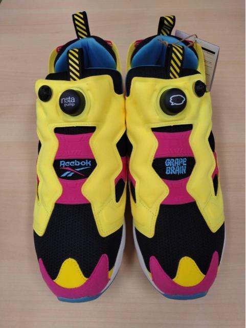 Reebok INSTAPUMP FURY 94 GRAPE BRAIN�@30cm �� �u�����h�� 