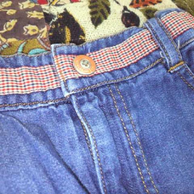 キッズCASTELBAJACデニム チェックフリル 切りっぱなしスカート100p < キッズ/ベビー キッズCASTELBAJACデニム チェックフリル 切りっぱなしスカート100p < キッズ/ベビーの