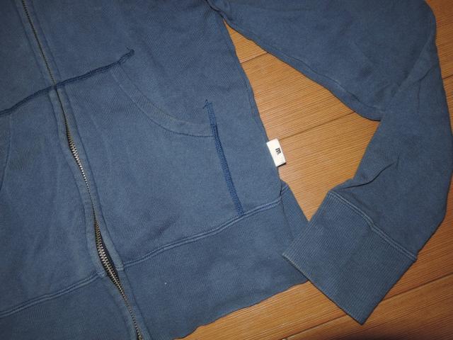 エム M スウェット ジップ パーカー S 薄手 ラグラン TMT < ブランド  エム M スウェット ジップ パーカー S 薄手 ラグラン TMT < ブランドの