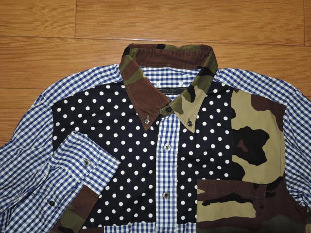 SOPHNET. \tlbg MULTI MIX B.D SHIRT č\zVc M   uh 