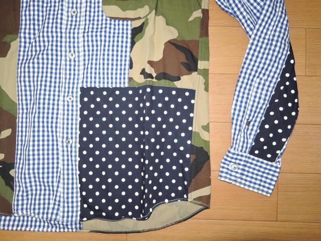 SOPHNET. \tlbg MULTI MIX B.D SHIRT č\zVc M   uh 