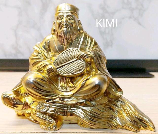 寿老人 (金メッキ/24金)仏師:牧田秀雲 原型_仏像 < インテリア/ライフ  寿老人 (金メッキ/24金)仏師:牧田秀雲 原型_仏像 < インテリア/ライフの
