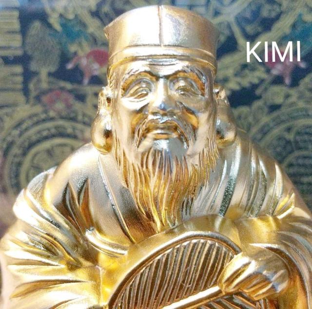 寿老人 (金メッキ/24金)仏師:牧田秀雲 原型_仏像 < インテリア/ライフ  寿老人 (金メッキ/24金)仏師:牧田秀雲 原型_仏像 < インテリア/ライフの