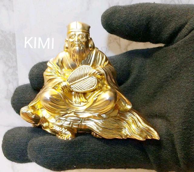 寿老人 (金メッキ/24金)仏師:牧田秀雲 原型_仏像 < インテリア/ライフ  寿老人 (金メッキ/24金)仏師:牧田秀雲 原型_仏像 < インテリア/ライフの