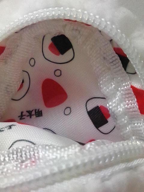 ■布小物作家ぎゅっと。の おにぎりポーチ あごだし仕立て 明太子■ < おもちゃ  ■布小物作家ぎゅっと。の おにぎりポーチ あごだし仕立て 明太子■ < おもちゃの
