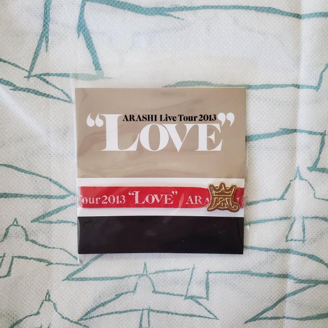 嵐 ARASHI 2013 LOVE 名古屋限定 リボンブレス  櫻井翔 < タレントグッズ  嵐 ARASHI 2013 LOVE 名古屋限定 リボンブレス  櫻井翔  < タレントグッズの