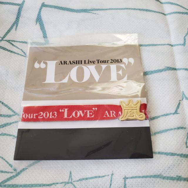 嵐 ARASHI 2013 LOVE 名古屋限定 リボンブレス  櫻井翔 < タレントグッズ  嵐 ARASHI 2013 LOVE 名古屋限定 リボンブレス  櫻井翔 < タレントグッズの