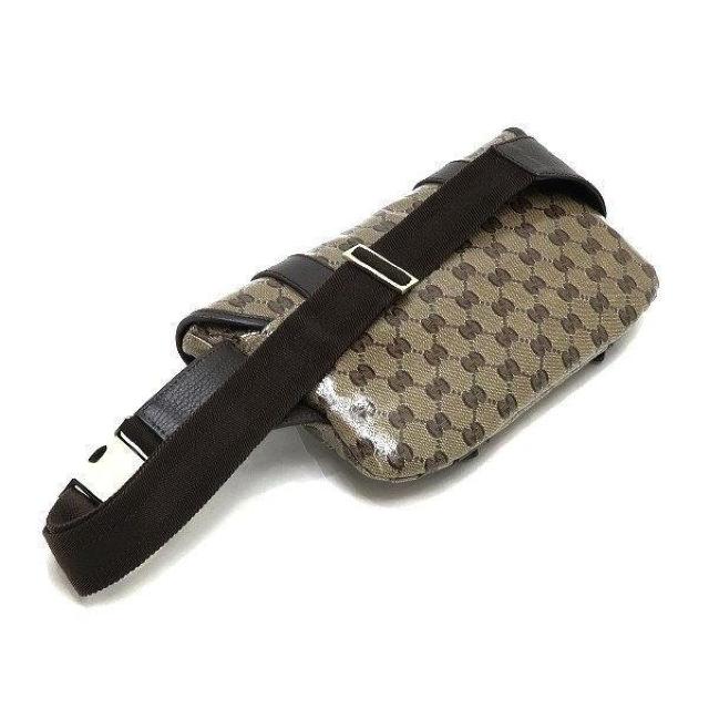 ◆ 本物 美品 ◆ GUCCI グッチ ウエストポーチ ウエストバッグ ボディバッグ GGクリスタル 保存袋 人気 374617 < ブランド  ◆ 本物 美品 ◆ GUCCI グッチ ウエストポーチ ウエストバッグ ボディバッグ GGクリスタル 保存袋 人気 374617 < ブランドの