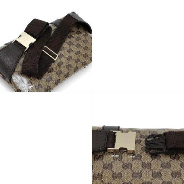 ◆ 本物 美品 ◆ GUCCI グッチ ウエストポーチ ウエストバッグ ボディバッグ GGクリスタル 保存袋 人気 374617 < ブランド  ◆ 本物 美品 ◆ GUCCI グッチ ウエストポーチ ウエストバッグ ボディバッグ GGクリスタル 保存袋 人気 374617 < ブランドの