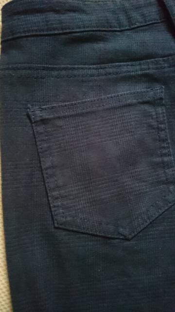 NATURAL BEAUTY BASIC☆コットンパンツ★スキニー☆ダークネイビー★チェック☆ < ブランド NATURAL BEAUTY BASIC☆コットンパンツ★スキニー☆ダークネイビー★チェック☆ < ブランドの