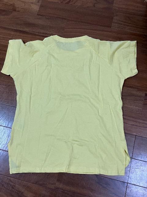 新品未使用 タグ無しTシャツ イエロー < 女性ファッション  新品未使用 タグ無しTシャツ イエロー < 女性ファッションの