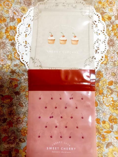 お裾分け☆カップケーキとさくらんぼのジップバック2枚☆ < インテリア/ライフ お裾分け☆カップケーキとさくらんぼのジップバック2枚☆ < インテリア/ライフの