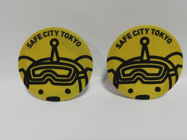 【バッジ】セーフ シティ TOKYO バッジ 街の安全みまもり2個セット < ホビー 【バッジ】セーフ シティ TOKYO バッジ 街の安全みまもり2個セット < ホビーの