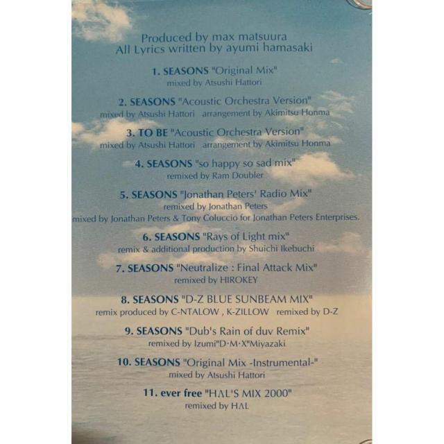 【送料無料】浜崎あゆみ SEASONS シングルCD 全11曲 < タレントグッズ 【送料無料】浜崎あゆみ SEASONS シングルCD 全11曲 < タレントグッズの