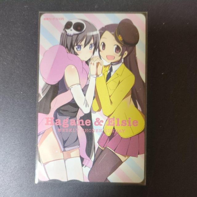 ハガネ&エルシィ図書カード少年サンデー抽プレか不明 < チケット/金券 ハガネ&エルシィ図書カード少年サンデー抽プレか不明 < チケット/金券の