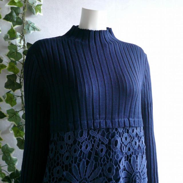 �V�i �Ԗ͗l �N���V�F �j�b�g �`���j�b�N �����s�[�X �� �~ �t �{�g���l�b�N ���u�j�b�g ��i a081 ML �� �����t�@�b�V������ 