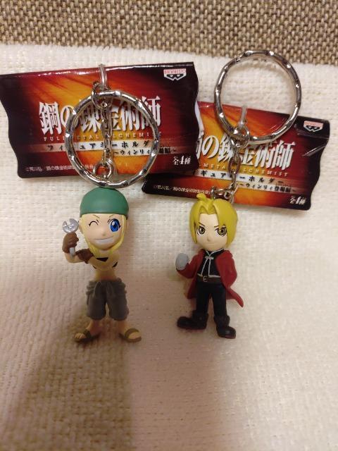 未使用 ハガレン フィギュアストラップ! エドワード&ウィンリー 2体セット! < アニメ/コミック/キャラクター 未使用 ハガレン フィギュアストラップ! エドワード&ウィンリー 2体セット! < アニメ/コミック/キャラクターの