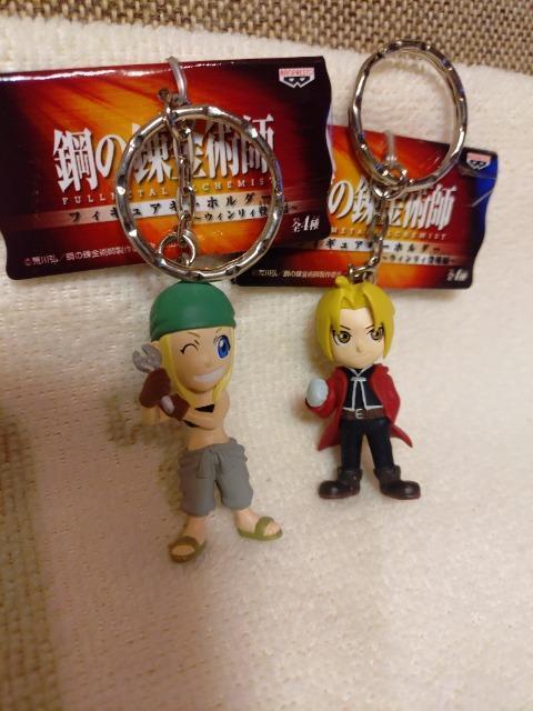 未使用 ハガレン フィギュアストラップ! エドワード&ウィンリー 2体セット! < アニメ/コミック/キャラクター 未使用 ハガレン フィギュアストラップ! エドワード&ウィンリー 2体セット! < アニメ/コミック/キャラクターの