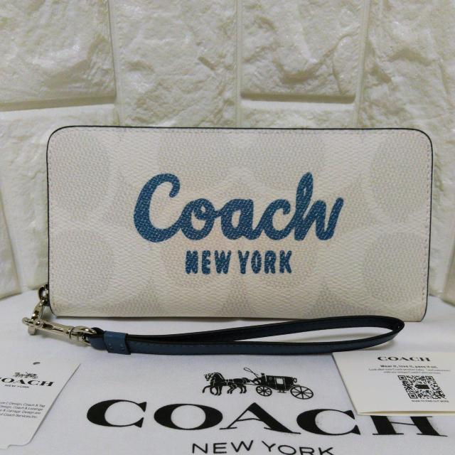 �V�i���g�i�@COACH�@�O���t�B�b�N�����O�W�b�v�A���E���h�E�H���b�g�@���X��L��  �� �u�����h�� 