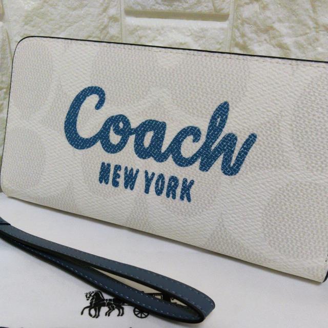 �V�i���g�i�@COACH�@�O���t�B�b�N�����O�W�b�v�A���E���h�E�H���b�g�@���X��L�� �� �u�����h�� 