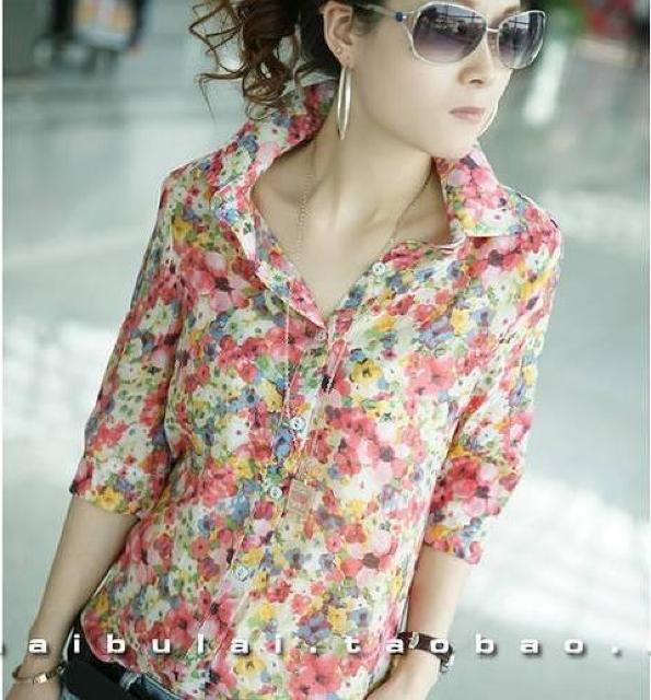 ★大バーゲン♪お買い得★390円★お洒落シャツ赤kun0712 < 女性ファッション  ★大バーゲン♪お買い得★390円★お洒落シャツ赤kun0712  < 女性ファッションの