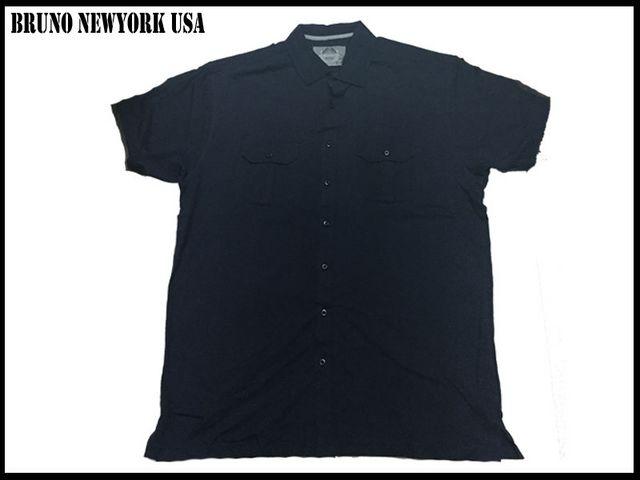 新 【紺色-3XLT】 Bruno Newyork シャツ 人気大きいサイズ < 男性ファッション  新 【紺色-3XLT】 Bruno Newyork シャツ 人気大きいサイズ  < 男性ファッションの