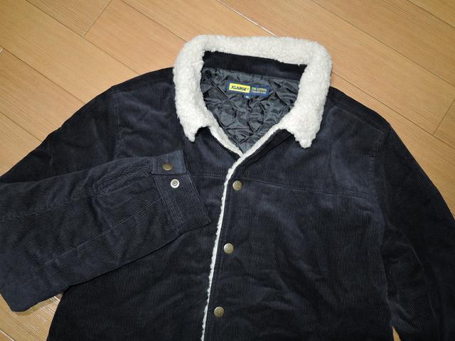 新品エクストララージXLARGEコーデュロイジャケットM黒デッキ < ブランド  新品エクストララージXLARGEコーデュロイジャケットM黒デッキ < ブランドの