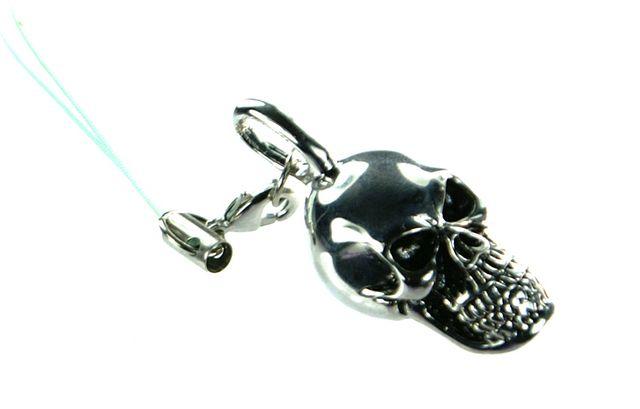 スカル携帯ストラップ シルバー ドクロ キーホルダー スマホ 鍵 モチーフ チャーム 銀色 立体的 かっこいい パンク ロック < 家電/AV  スカル携帯ストラップ シルバー ドクロ キーホルダー スマホ 鍵 モチーフ チャーム 銀色 立体的 かっこいい パンク ロック  < 家電/AVの