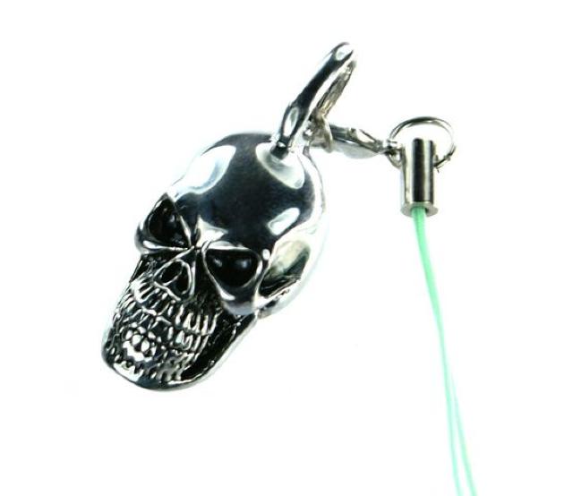 スカル携帯ストラップ シルバー ドクロ キーホルダー スマホ 鍵 モチーフ チャーム 銀色 立体的 かっこいい パンク ロック < 家電/AV  スカル携帯ストラップ シルバー ドクロ キーホルダー スマホ 鍵 モチーフ チャーム 銀色 立体的 かっこいい パンク ロック < 家電/AVの