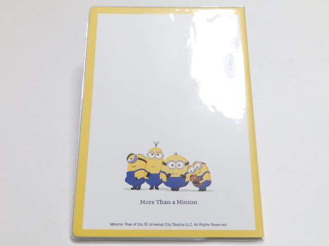 《New》2022年*切り取りメモ付★ミニオンズ★ブロックマンスリー手帳<B6サイズ> < インテリア/ライフ  《New》2022年*切り取りメモ付★ミニオンズ★ブロックマンスリー手帳<B6サイズ> < インテリア/ライフの