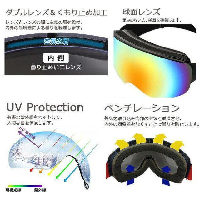 スノーゴーグル OP 平面レンズ ダブルレンズ ヘルメット対応 OPS-902 < レジャー/スポーツ スノーゴーグル OP 平面レンズ ダブルレンズ ヘルメット対応 OPS-902 < レジャー/スポーツの