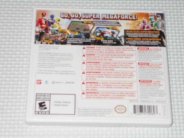 3DS★POWER RANGERS SUPER MEGAFORCE 海外版 < ゲーム本体/ソフト  3DS★POWER RANGERS SUPER MEGAFORCE 海外版 < ゲーム本体/ソフトの