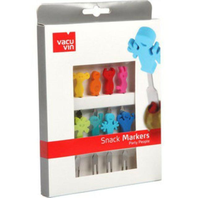 バキュバン  スナックマーカー (フォーク)8色セット < インテリア/ライフ  バキュバン  スナックマーカー (フォーク)8色セット  < インテリア/ライフの