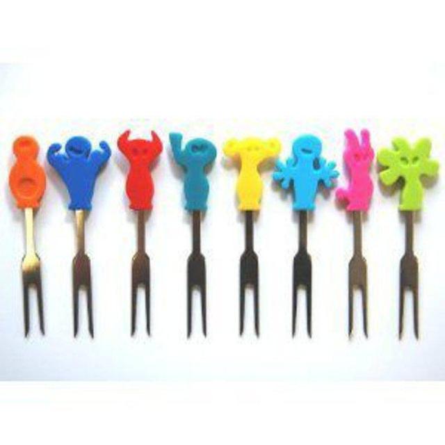 バキュバン  スナックマーカー (フォーク)8色セット < インテリア/ライフ  バキュバン  スナックマーカー (フォーク)8色セット < インテリア/ライフの