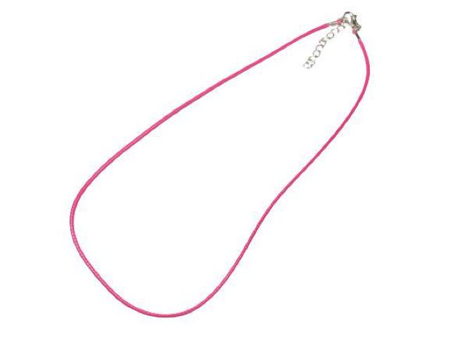 ネックレスのみ ピンク 2mm幅 長さ45cm 高強度 編み込みナイロン素材 レザー風 アクセサリー ペンダント メンズ < 男性アクセサリー/時計  ネックレスのみ ピンク 2mm幅 長さ45cm 高強度 編み込みナイロン素材 レザー風 アクセサリー ペンダント メンズ  < 男性アクセサリー/時計の