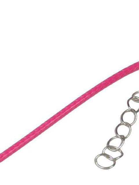 ネックレスのみ ピンク 2mm幅 長さ45cm 高強度 編み込みナイロン素材 レザー風 アクセサリー ペンダント メンズ < 男性アクセサリー/時計  ネックレスのみ ピンク 2mm幅 長さ45cm 高強度 編み込みナイロン素材 レザー風 アクセサリー ペンダント メンズ < 男性アクセサリー/時計の